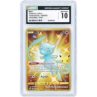 Mew 2021 Pokemon Celebrations Secret Rare #25 CGC Authenticated 10 Card