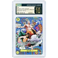 Enel 2023 One Piece Awakening of the New Era SP Alternate Art #OP05-100 CGC Authenticated Pristine 10 Card