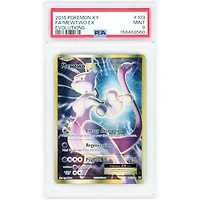 Mewtwo EX 2016 Pokemon Evolutions Ultra Rare #103 PSA Authenticated 9 Card