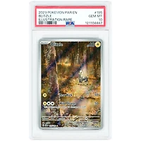 Blitzle 2023 Pokemon Paradox Rift Illustration Rare #195 PSA Authenticated 10 Card