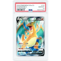 Charizard V 2024 Pokemon Brave Stars Chinese Secret Rare #131 PSA Authenticated 10 Card