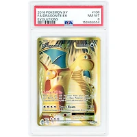 Dragonite EX 2016 Pokemon Evolutions Ultra Rare #106 PSA Authenticated 8 Card