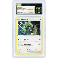 Rayquaza 2020 Pokemon Cosmos Black Star Promo #SWSH029 CGC Authenticated Pristine 10 Card