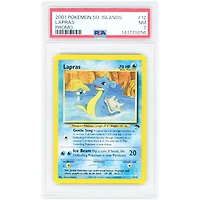 Lapras 2001 Pokemon Southern Islands Promo #12 PSA Authenticated 7 Card