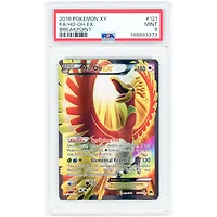 Ho-oh EX 2016 Pokemon BREAKpoint Ultra Rare #121 PSA Authenticated 9 Card