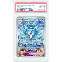 Palafin 2023 Pokemon Obsidian Flames Illustration Rare #200 PSA Authenticated 10 Card