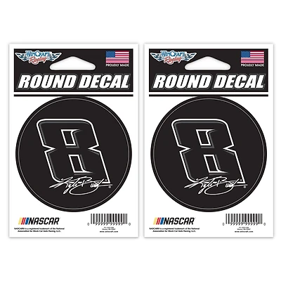 WinCraft Kyle Busch 3" Round Decal Two-Pack