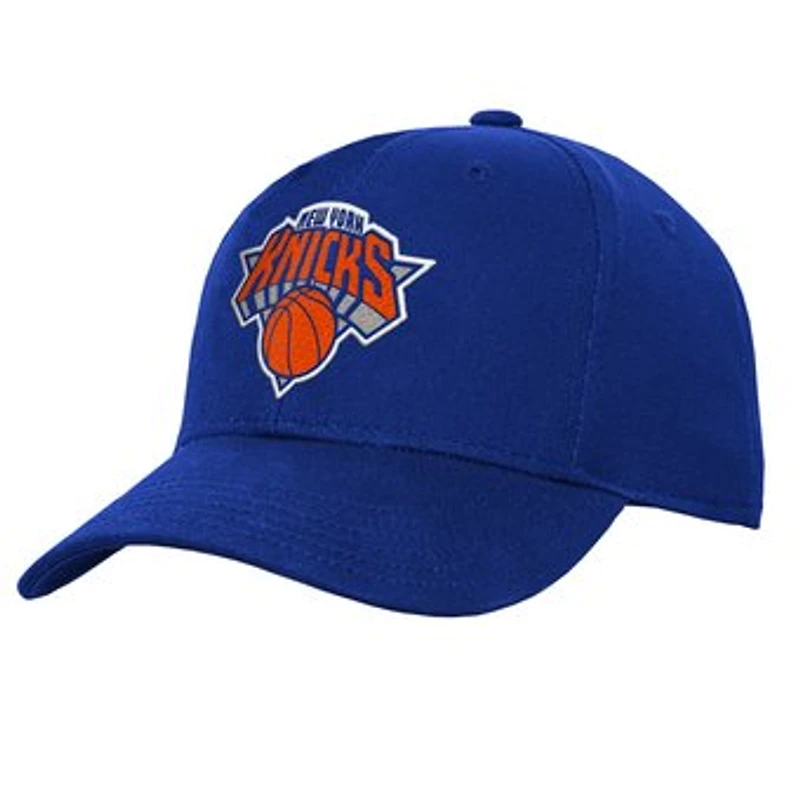 Youth Outerstuff  Blue New York Knicks Adjustable Hat