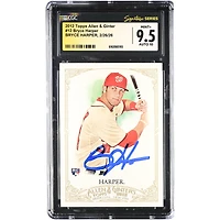 Bryce Harper Washington Nationals Autographed 2012 Topps Allen & Ginter #12 CGC Authenticated /10 Rookie Card