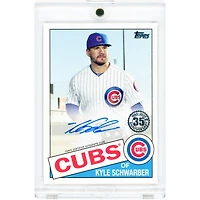 Kyle Schwarber Chicago Cubs Autographed 2020 Topps '85 Topps Design #85A-KS Card