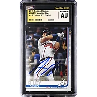 Austin Riley Atlanta Braves Autographed 2019 Topps Update #US252 CGC Authenticated / Rookie Card