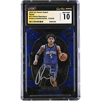 Paolo Banchero Orlando Magic Autographed 2022-23 Select #72 CGC Authenticated GEM MINT 10 Rookie Card