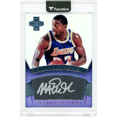 Magic Johnson Los Angeles Lakers Autographed 2012-13 Panini Innovation Silver Ink #19 Card