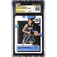 Paolo Banchero Orlando Magic Autographed 2022-23 Panini Donruss Rated Rookie #201 CGC Authenticated Auto 10 Rookie Card