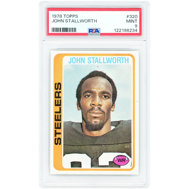 John Stallworth Pittsburgh Steelers 1978 Topps #320 PSA Authenticated 9 Rookie Card