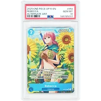 Rebecca 2023 One Piece Royal Blood Alternate Art #OP10-058 PSA Authenticated 10 Card