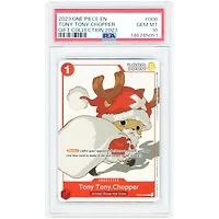 Tony Tony Chopper 2023 One Piece Gift Collection '23 Promo Card #ST01-006 PSA Authenticated 10 Card