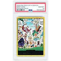 DON!! Card 2026 One Piece The Azure Sea's Seven Egghead Gold #NNO PSA Authenticated 10 Card