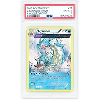 Gyarados 2015 Pokemon Ancient Origins Holo Rare #21 PSA Authenticated 8 Card