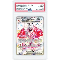 Charizard EX 2024 Pokemon Scarlet & Violet Black Star Promo #74 PSA Authenticated 10 Card