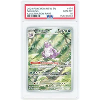 Nidoking 2023 Pokemon Scarlet & Violet 151 Illustration Rare #174 PSA Authenticated 10 Card