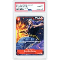 Benn Beckman 2024 One Piece Emperors in the New World Alternate Art #OP09-009 PSA Authenticated 10 Card