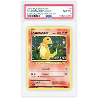 Charmander 2016 Pokemon XY Evolutions Cosmos Toys R Us Holo #9 PSA Authenticated 8 Card