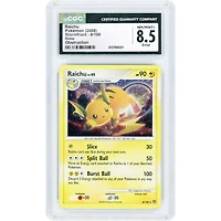 Raichu 2008 Pokemon Stormfront Holo Rare #8 CGC Authenticated 8.5 Card