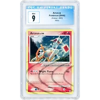 Arceus 2009 Pokemon Platinum Arceus Holo Rare #AR3 CGC Authenticated 9 Card