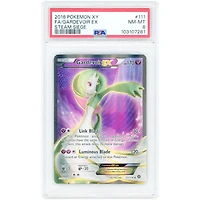 Gardevoir EX 2016 Pokemon Steam Siege Full Art Ultra Rare #111 PSA Authenticated 8 Card