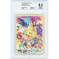 Pikachu 2023 Pokemon Crown Zenith Secret Rare #160 BGS Authenticated 8.5 Card - 8,9.5,9,10 Subgrades