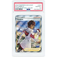Candela 2022 Pokemon Sword & Shield Pokemon Go Special Collection Valor Black Star Promo #SWSH228 PSA Authenticated 10 Card