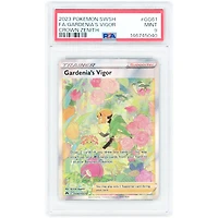 Gardenia's Vigor 2023 Pokemon Crown Zenith: Galarian Gallery Ultra Rare #GG61 PSA Authenticated 9 Card