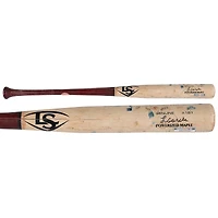 Luis García Jr. Washington Nationals Game-Used Tan Louisville Slugger Broken Bat vs. San Diego Padres on May 31, 2026