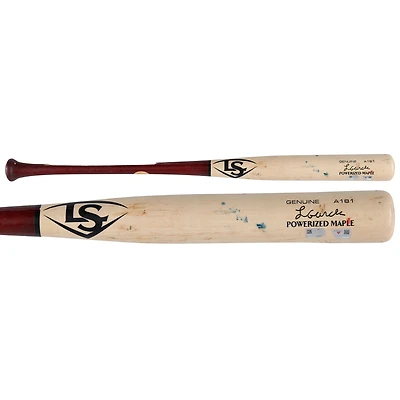 Luis García Jr. Washington Nationals Game-Used Tan Louisville Slugger Broken Bat vs. Miami Marlins on June 1, 2026