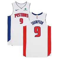 Ausar Thompson Detroit Pistons Game-Used #9 White Nike Jersey vs. Orlando Magic on May 1 and vs. Cleveland Cavaliers on May 15, 2026 - Size 50+4