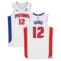 Tobias Harris Detroit Pistons Game-Used #12 White Nike Jersey Worn During Games Played on April 25, 27, and 29, 2026 - Size 50+4