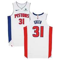 Javonte Green Detroit Pistons Game-Used #31 White Nike Jersey Worn During Games Played on May 5, 7, 9, and 11, 2026 - Size 50+4