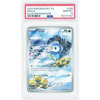 Piplup 2025 Pokemon Phantasmal Flames Illustration Rare #098 PSA Authenticated 10 Card