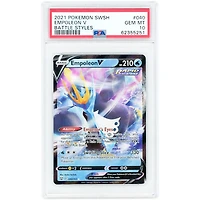 Empoleon V 2021 Pokemon Battle Styles Ultra Rare #040 PSA Authenticated 10 Card