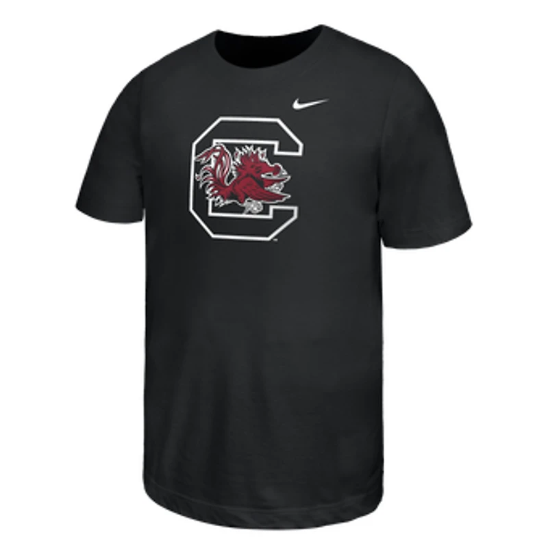 Youth Nike Black South Carolina Gamecocks Primary Logo T-Shirt