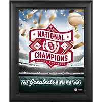 Oklahoma Sooners 2026 NCAA Baseball Men's College World Series Champions Framed 13" x 16" Collage