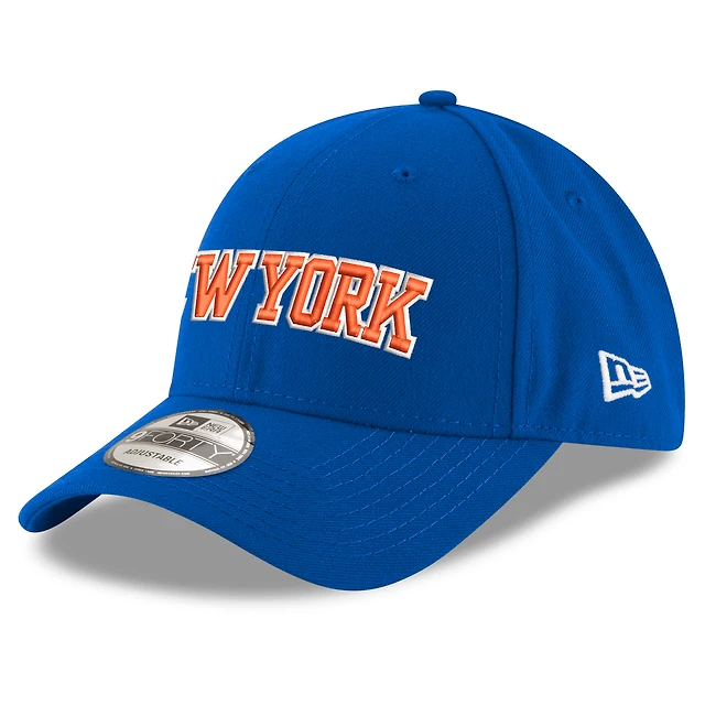 Youth New Era New York Knicks Wordmark Adjustable Hat