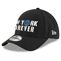 Youth New Era  Black New York Knicks New York Forever Adjustable Hat