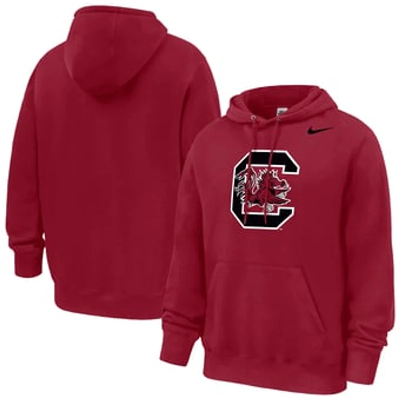 Men's Nike Garnet South Carolina Gamecocks Club Fleece Hoodie