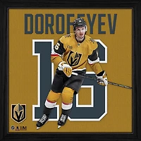 Highland Mint Pavel Dorofeyev Vegas Golden Knights 13" x 13" Impact Jersey Framed Photo