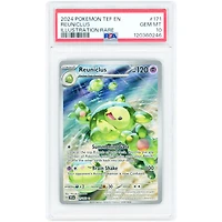 Reuniclus 2024 Pokemon Temporal Forces Illustration Rare #171 PSA Authenticated 10 Card
