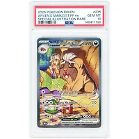 Arven's Mabosstiff ex 2025 Pokemon Destined Rivals Special Illustration Rare #235 PSA Authenticated 10 Card