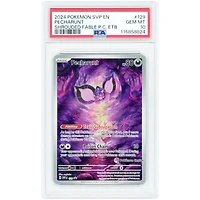 Pecharunt 2024 Pokemon Scarlet & Violet Pokemon Center Exclusive Promo #129 PSA Authenticated 10 Card
