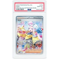 Iono 2023 Pokemon Paldea Evolved Special Illustration Rare #269 PSA Authenticated 10 Card